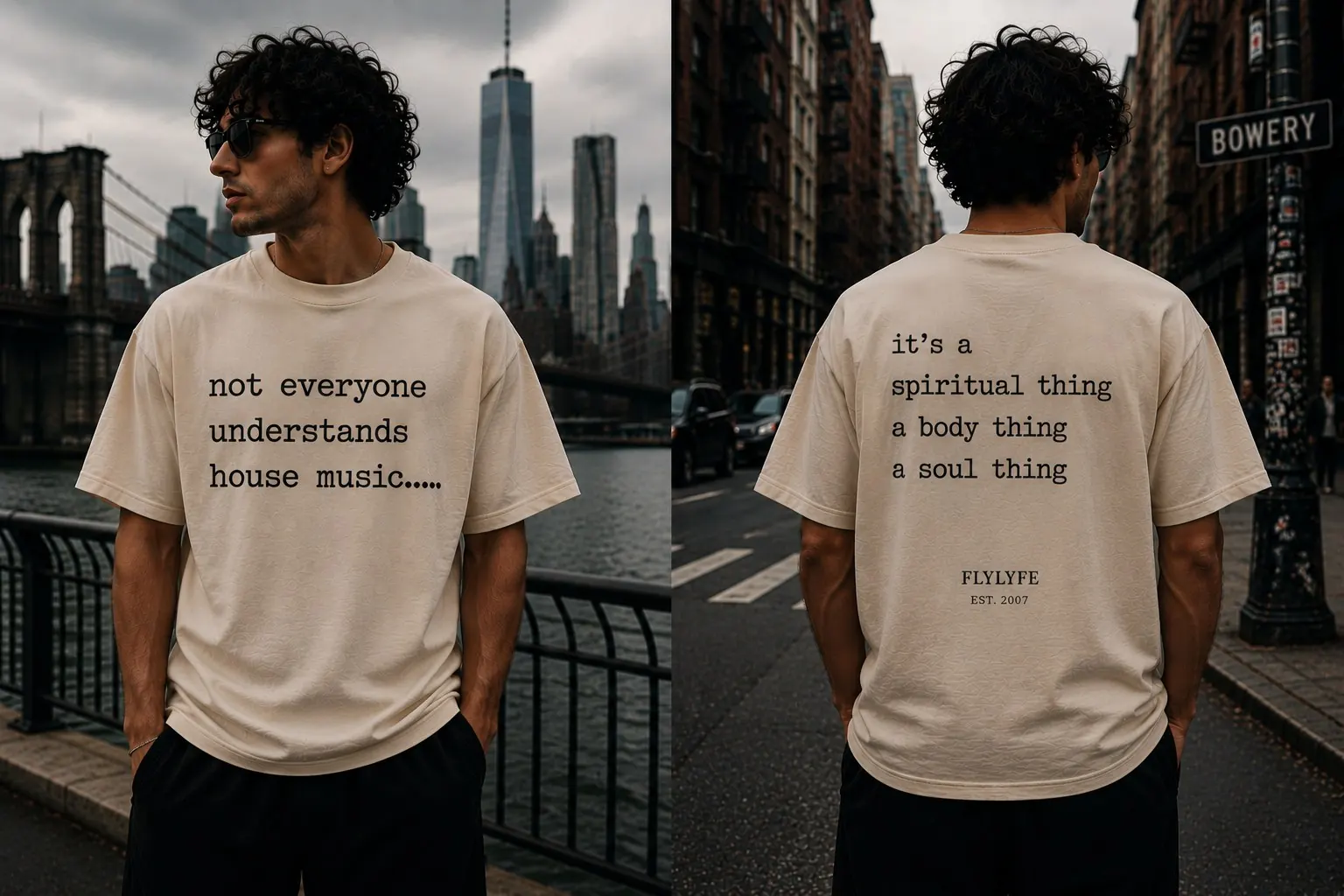 Not everyone understands house music — FLYLYFE tee