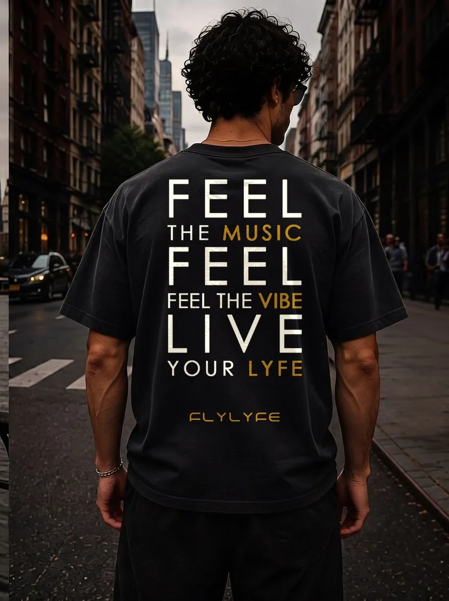 The Anthem Tee — FLYLYFE house music streetwear tee