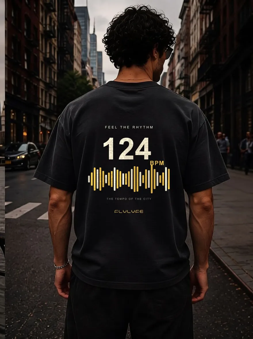 The Tempo Tee — FLYLYFE house music streetwear tee