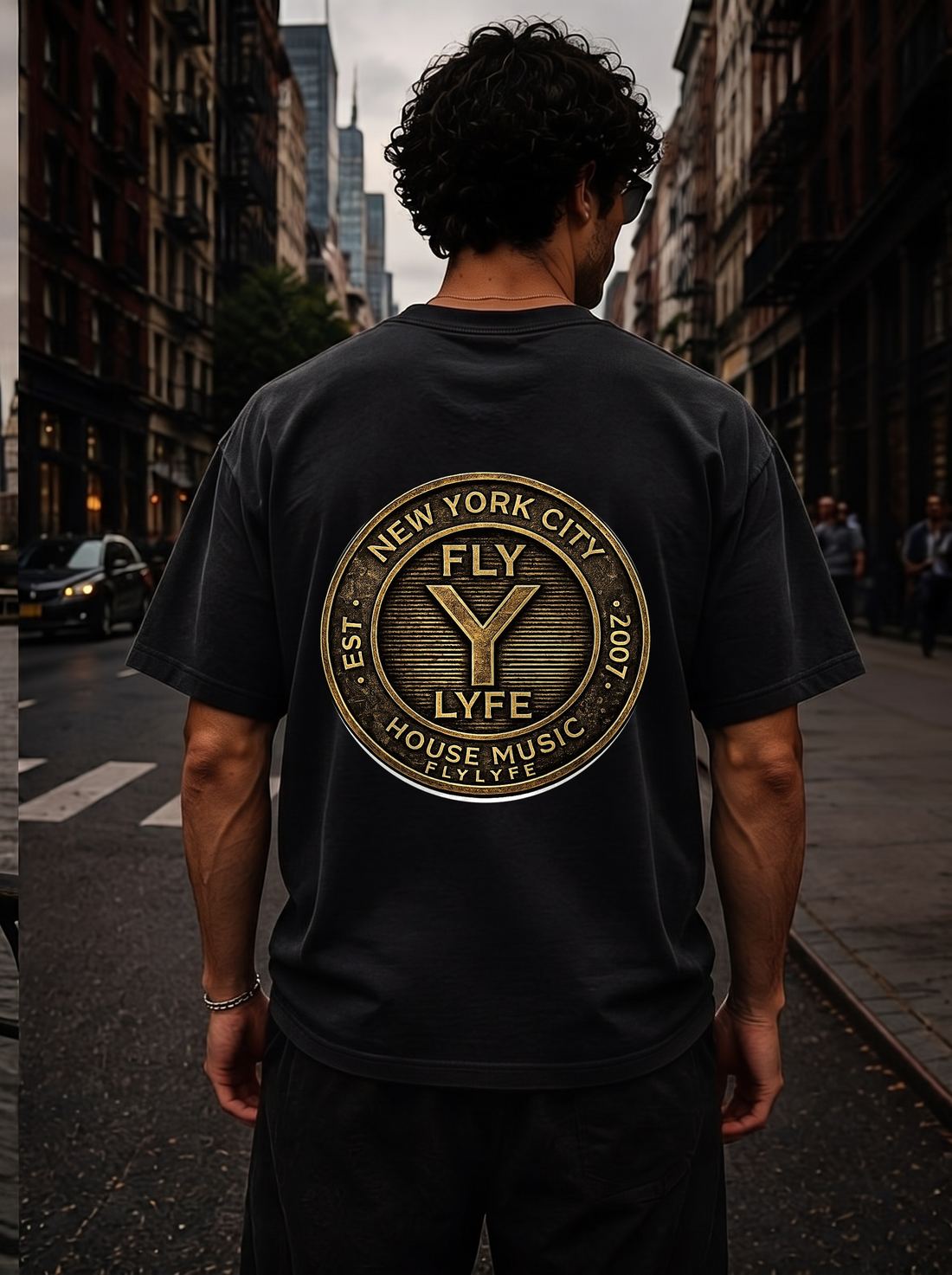 The Token Tee — FLYLYFE house-music streetwear tee