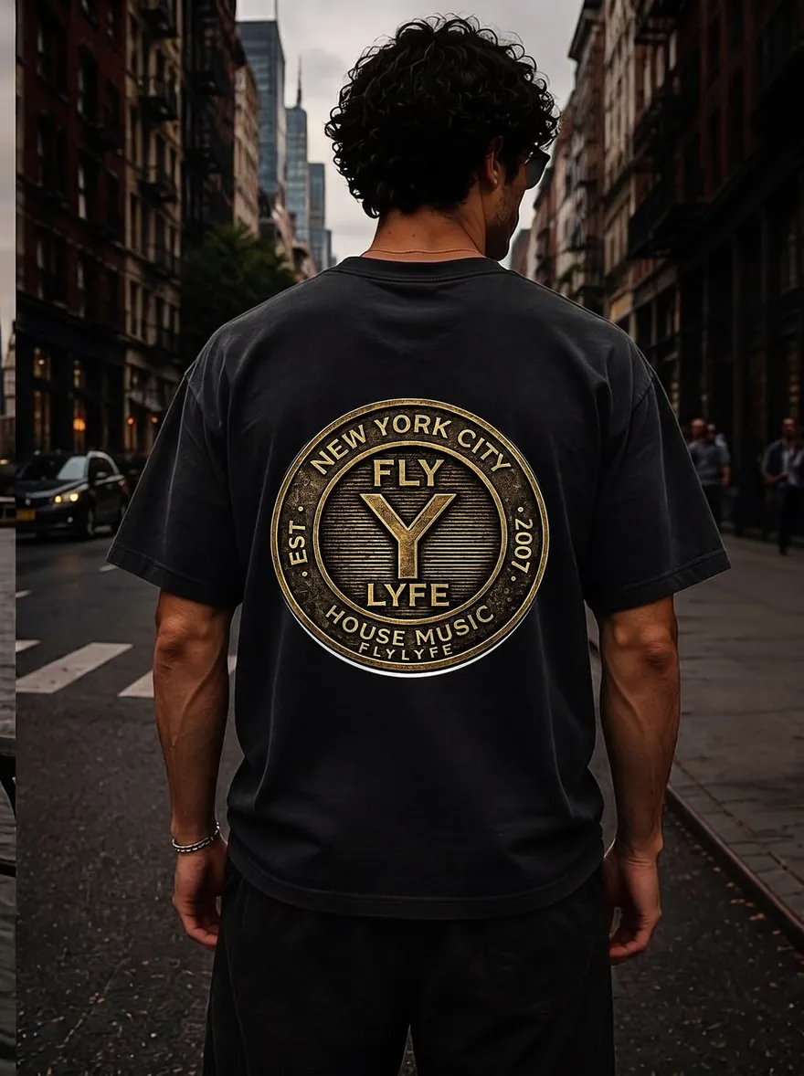 The Token Tee — FLYLYFE house music streetwear tee